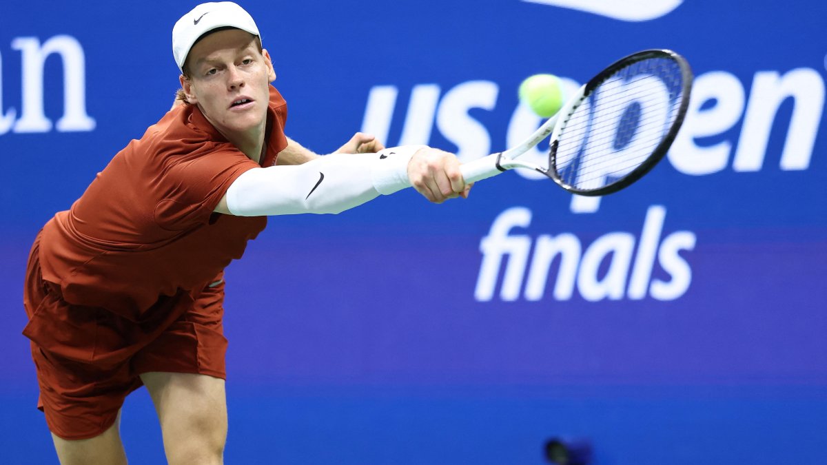 Jannik Sinner, durante la final del US Open 2025