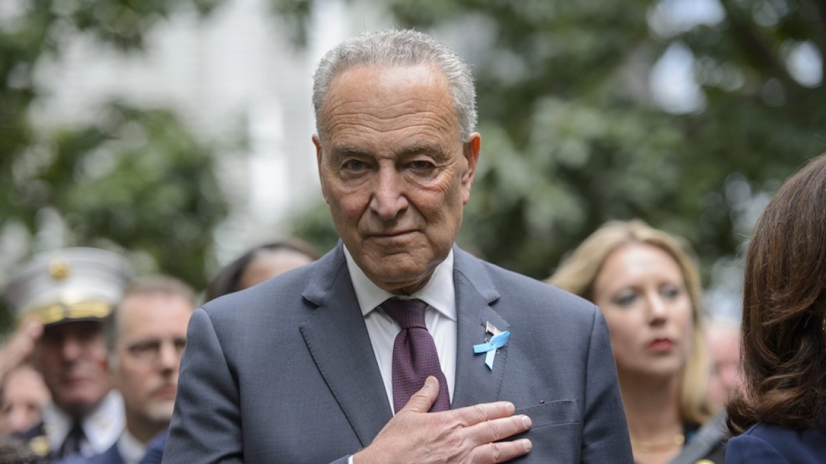 Chuck Schumer, líder de la mayoría demócrata en el Senado / Cordon Press.
