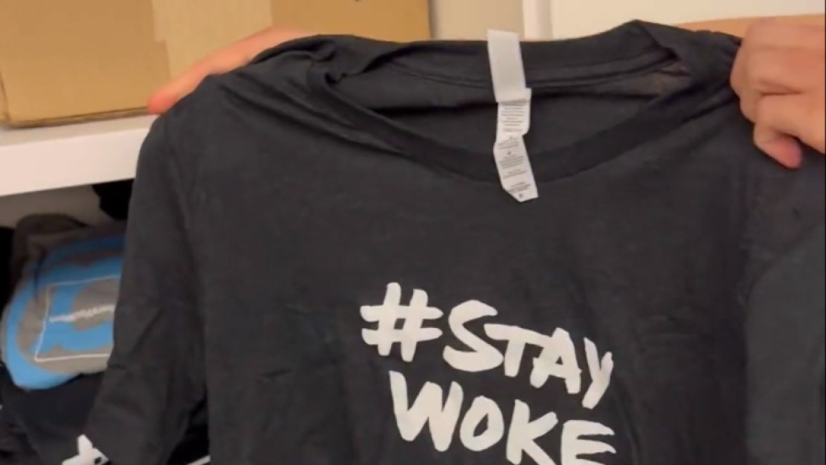 Elon Musk finds a Twitter locker full of '#StayWoke' T-shirts