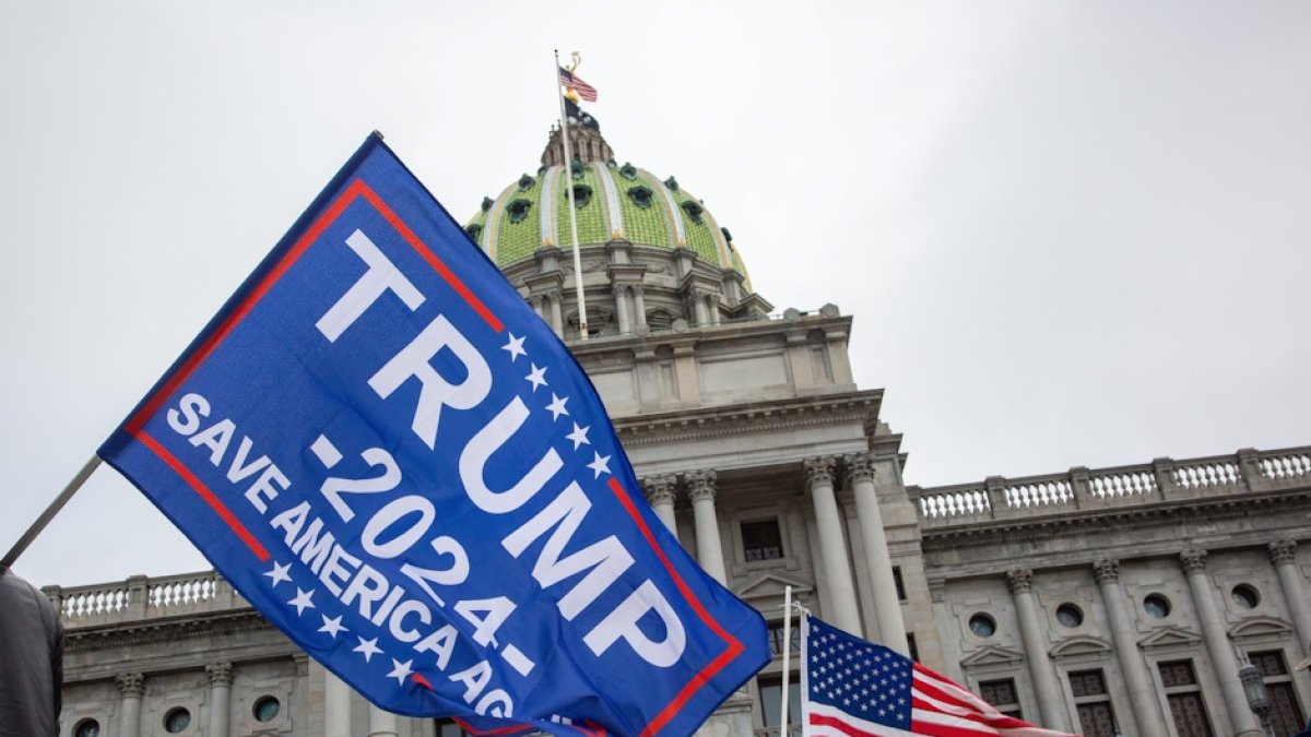 Campaña por la candidatura de Donald Trump en 2024. 28 de febrero de 2021. / Cordon Press.