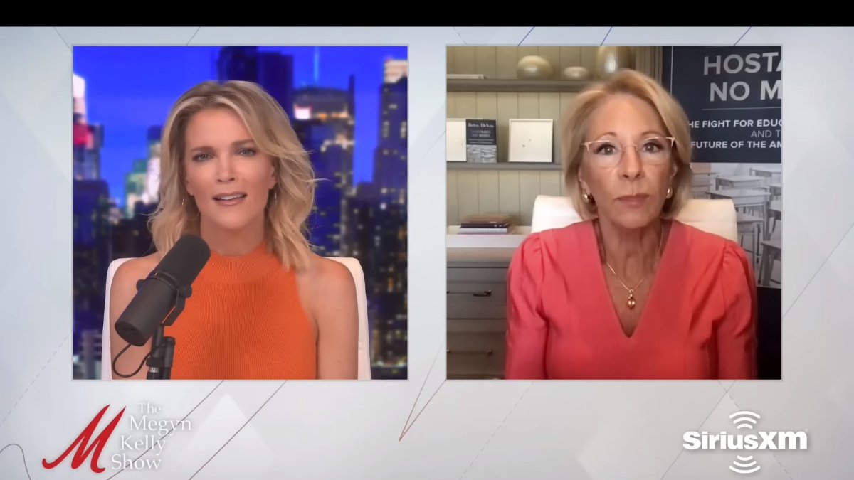 Betsy DeVos en The Megyn Kelly Show.
