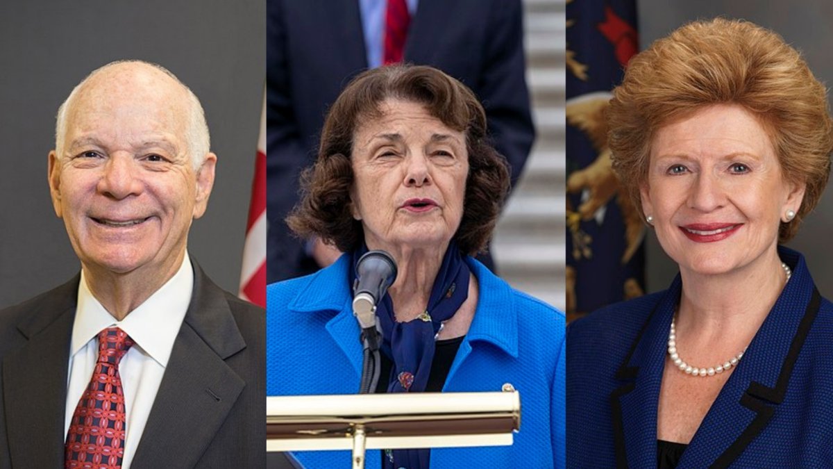 Ben Cardin- Dianne Feinstein- Debbie Stabenow/Wikimedia Commons