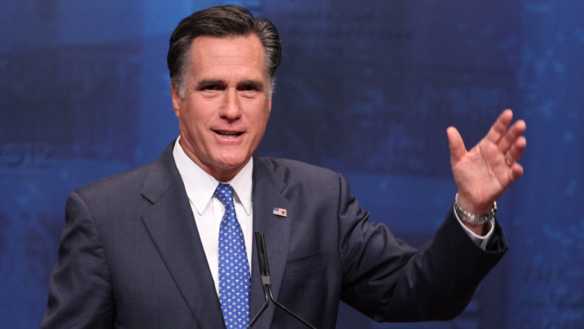 Mitt Romney (Mark Taylor / Wikimedia Commons)