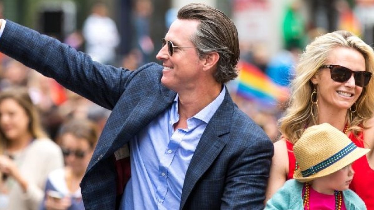 Jennifer y Gavin Newsom / Thomas Hawk (Flickr).