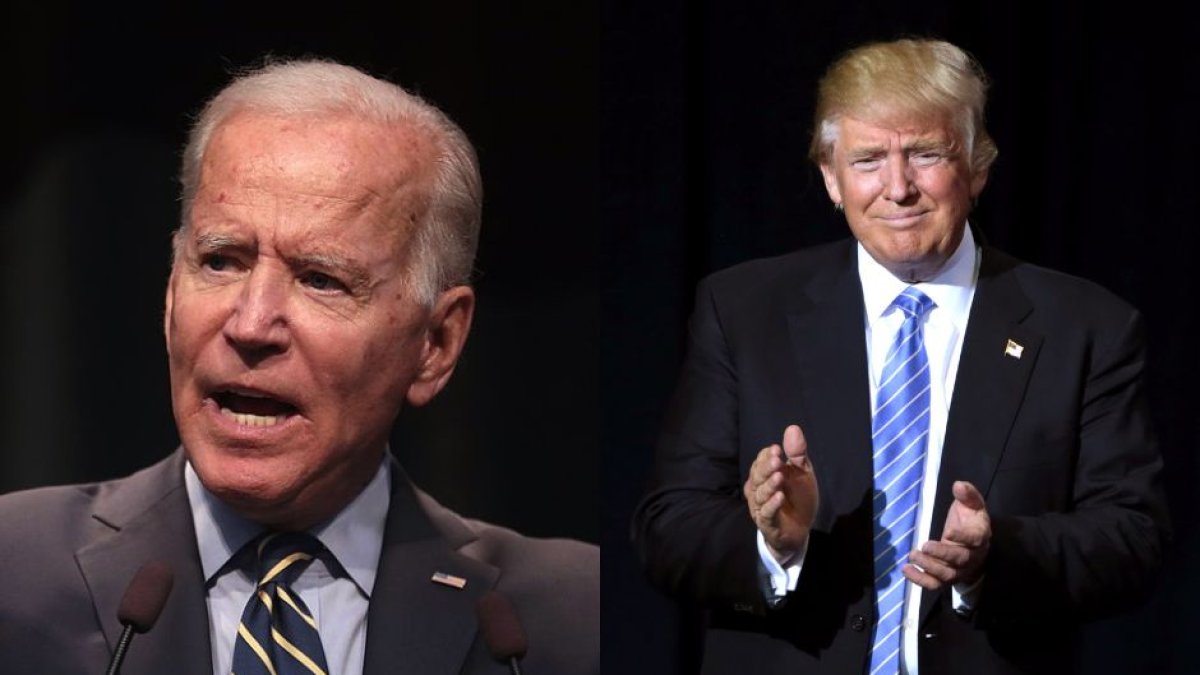 Joe Biden (i); Donald Trump (d) / Wikimedia Commons; Gage Skidmore