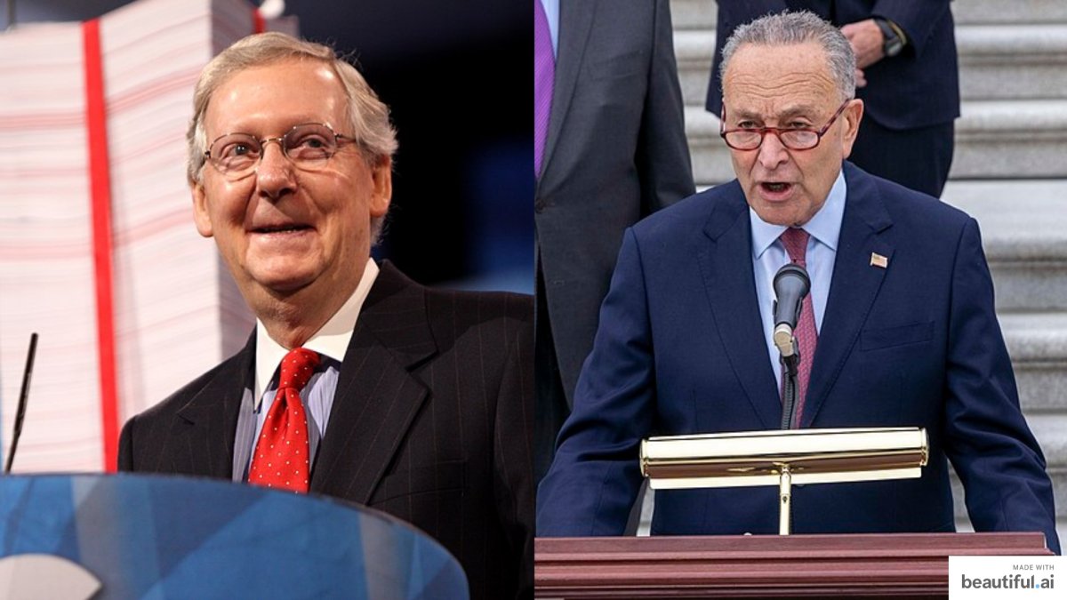 Mitch McConnell-Chcuk Schumer/Wikimedia Commons