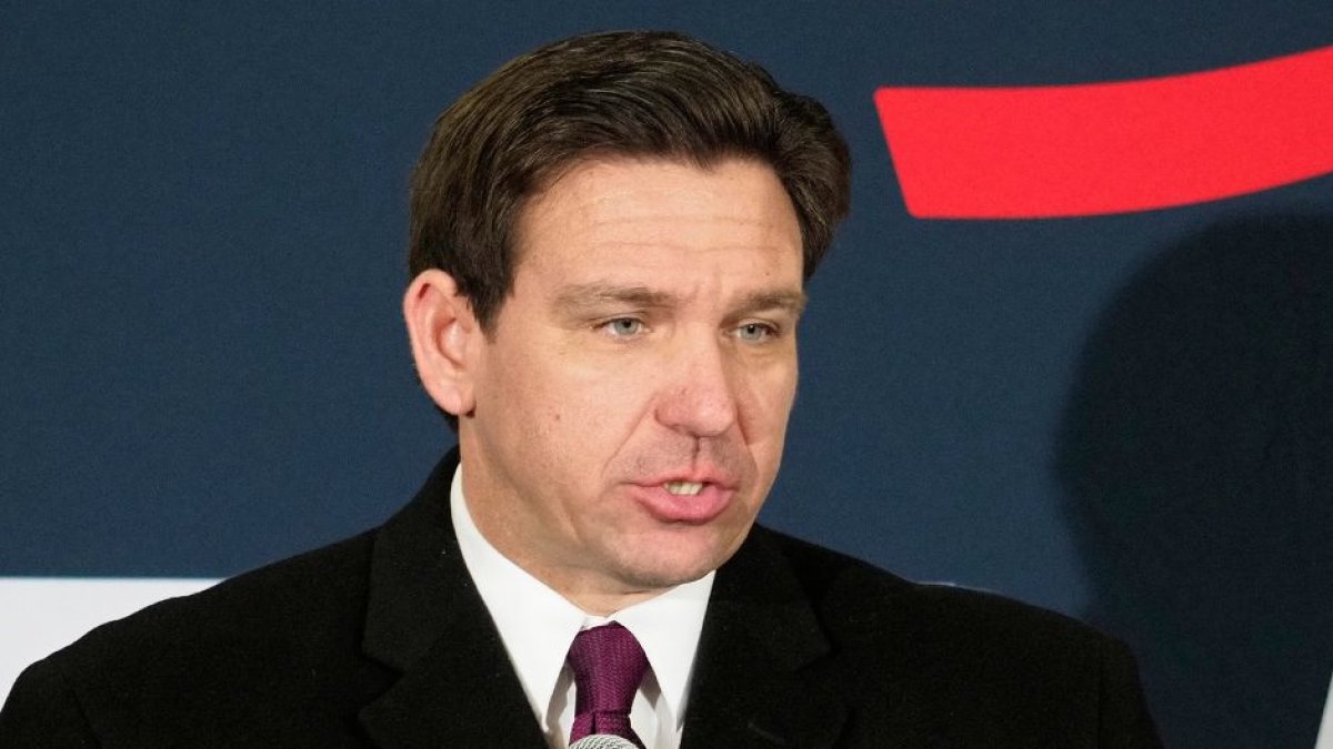 El gobernador Ron DeSantis. (Cordon Press)