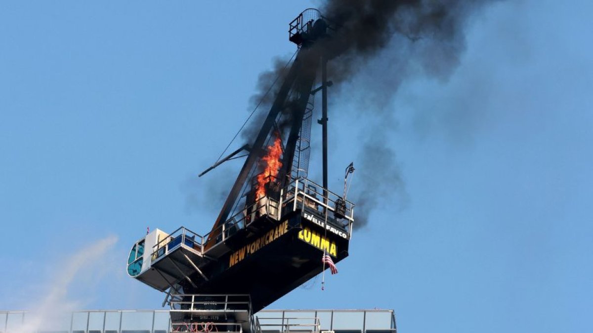 El operador de la grúa que colapsó en Nueva York estuvo involucrado en otro accidente en el 2008 (CordonPress)