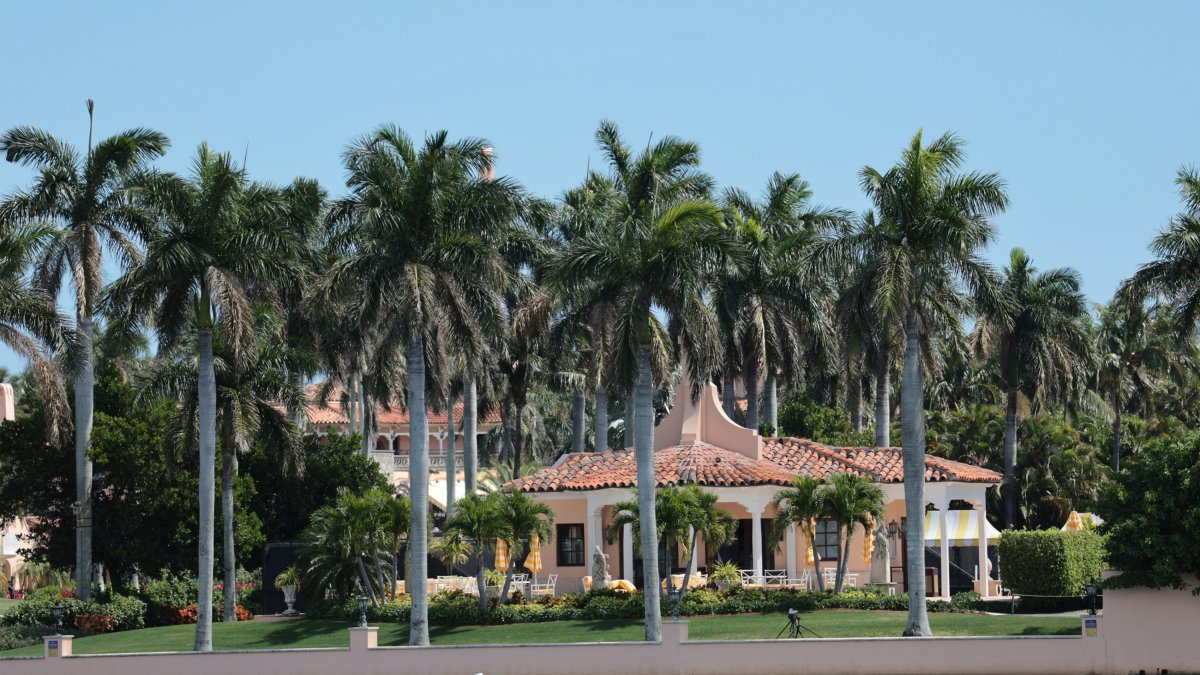 Member cars are seen parked on the grounds of Mar-a-Lago in West Palm Beach, Florida, on Tuesday, March 21, 2023. Former President Donald Trump was holding a meeting for members of the club. Photo by Gary I Rothstein/UPI