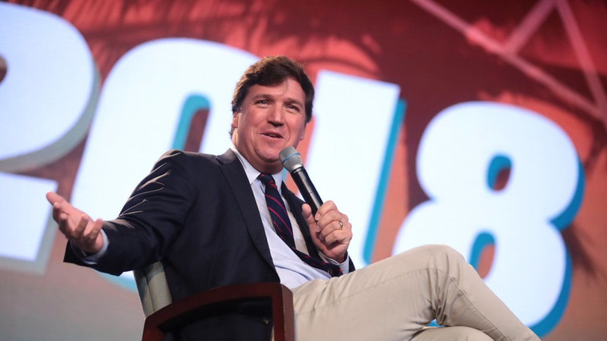 Tucker Carlson dejó Fox News después de 14 años. (Flickr- Gage Skidmore)