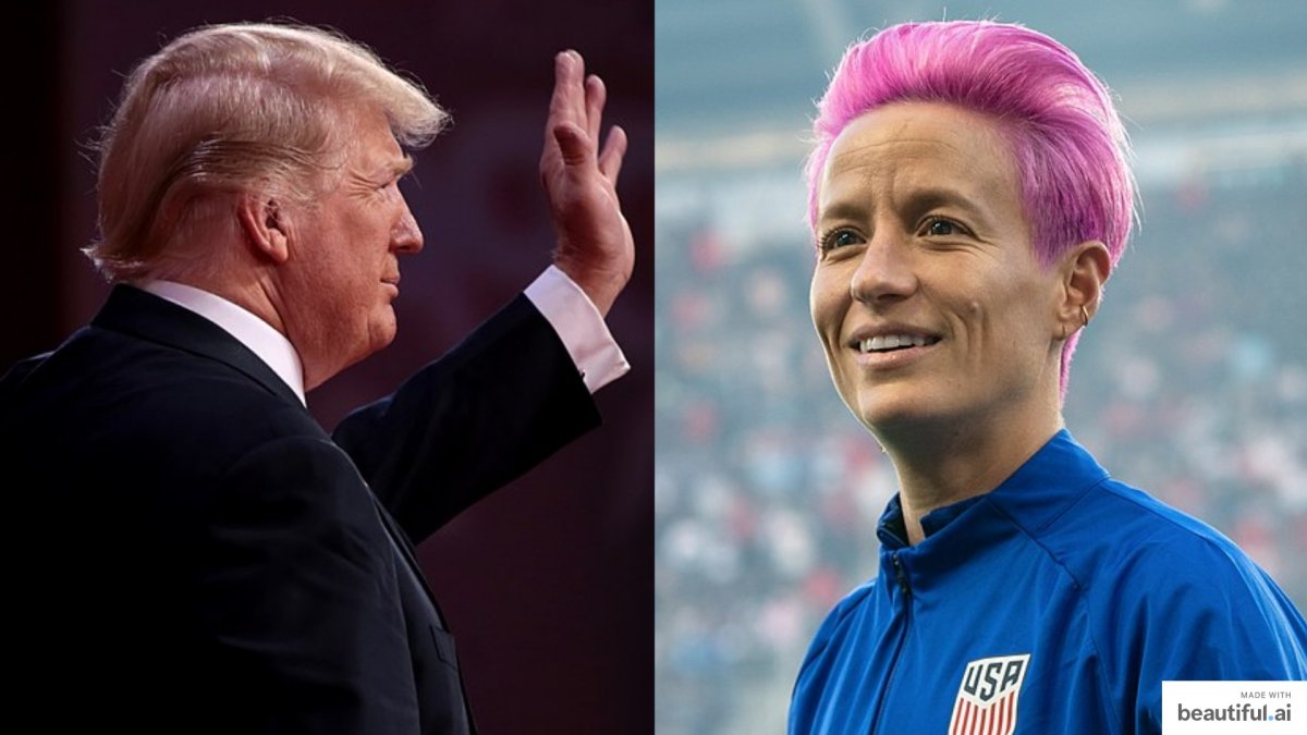 Donald Trump-Megan Rapinoe/Wikimedia Commons