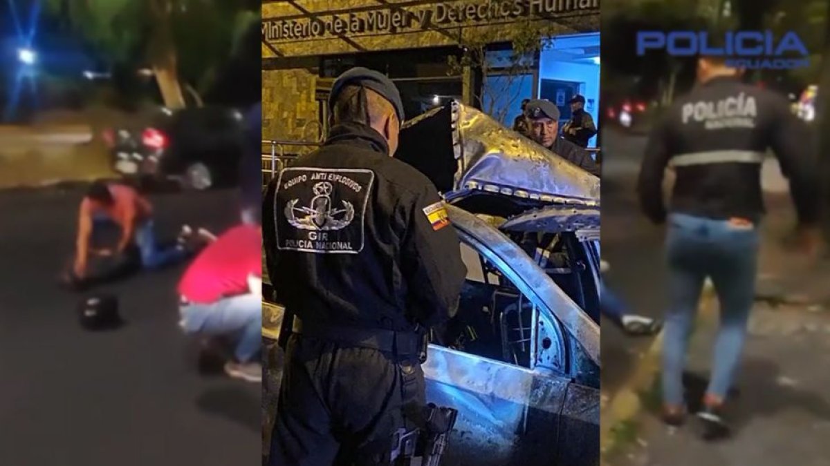 (Twitter: Policía Nacional de Ecuador)
