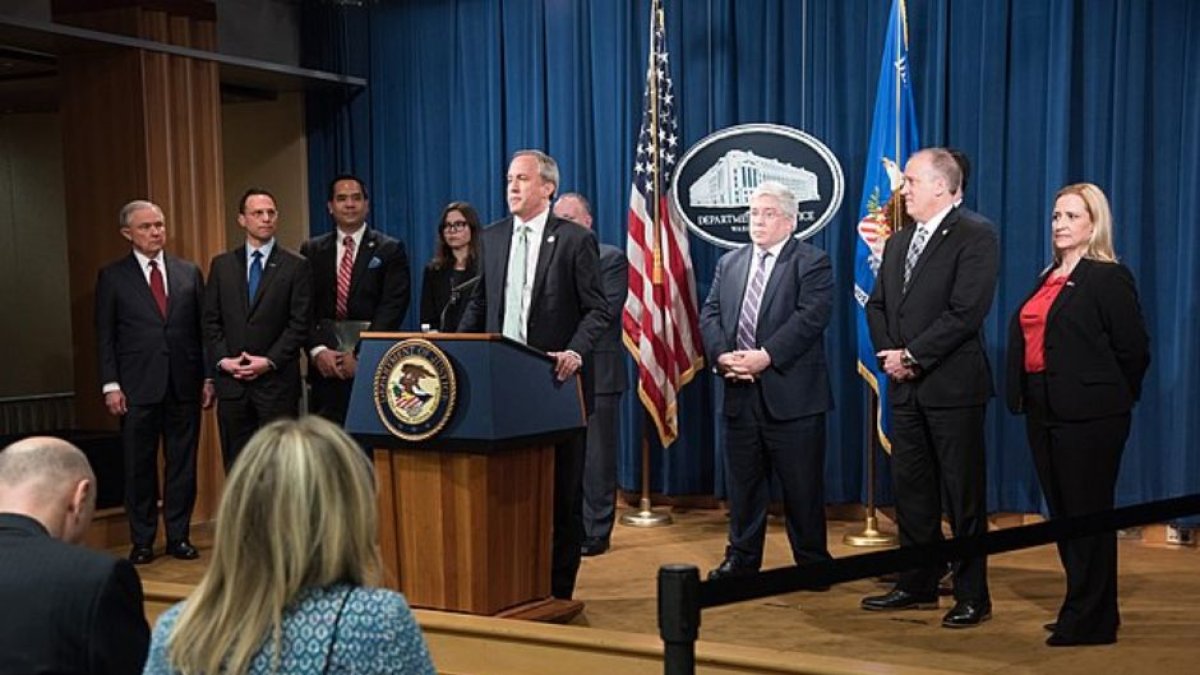 (The United States Department of Justice)