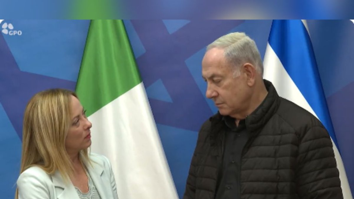 Imágenes publicadas en la cuenta oficial del primer ministro de Israel.