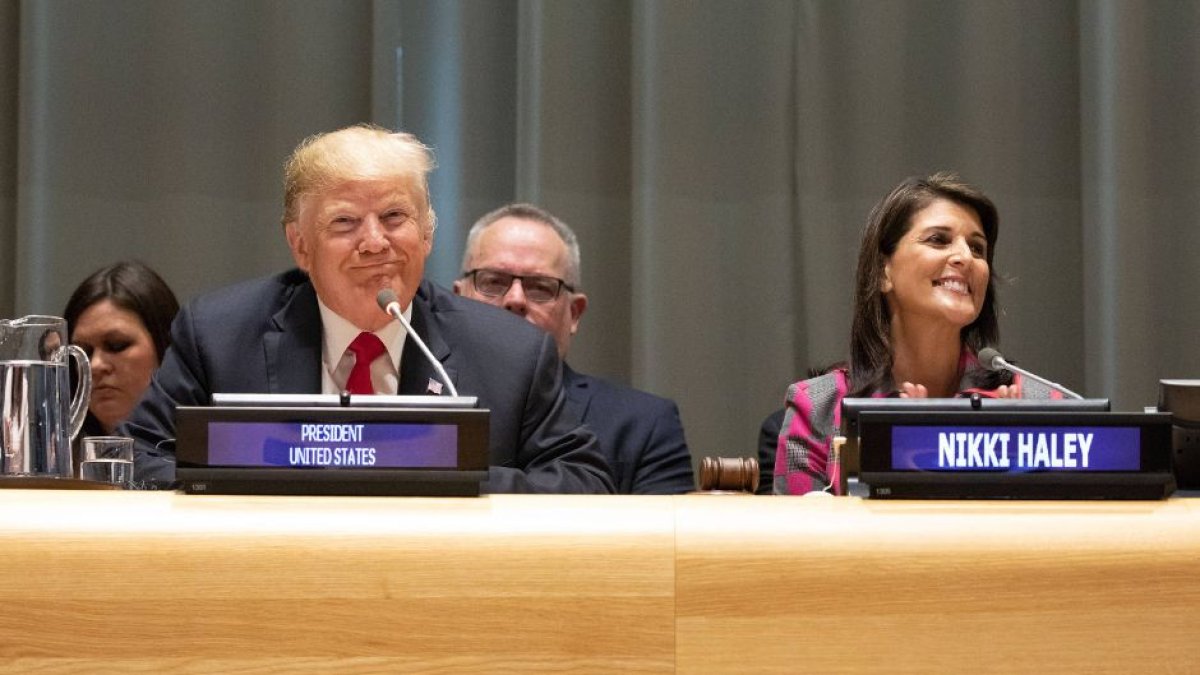 Donald Trump y Nikki Haley (Cordon Press)