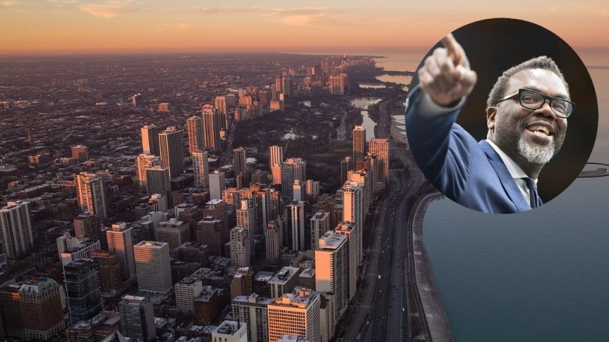 Chicago - Brandon Jhonson, alcalde de Chicago (Wikimedia Commons / TenFordWest talk | contribs SecretName101 - talk | contribs)