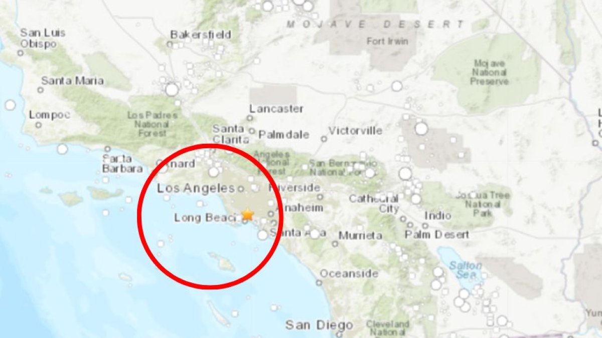 Voz Media (Screenshot / Earthquake.usgs.gov - Canva).