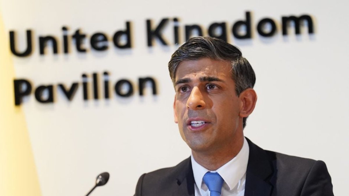 Primer ministro Rishi Sunak | Cordon Press/ Prensa PA