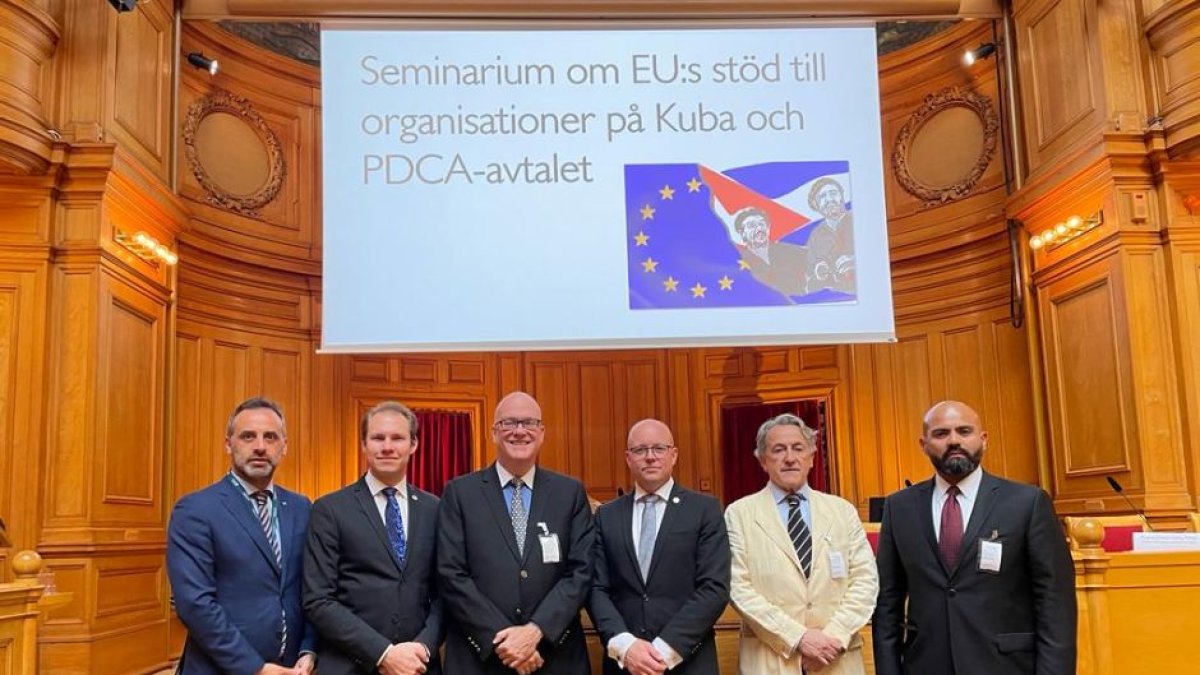 Europarlamentarios en Suecia