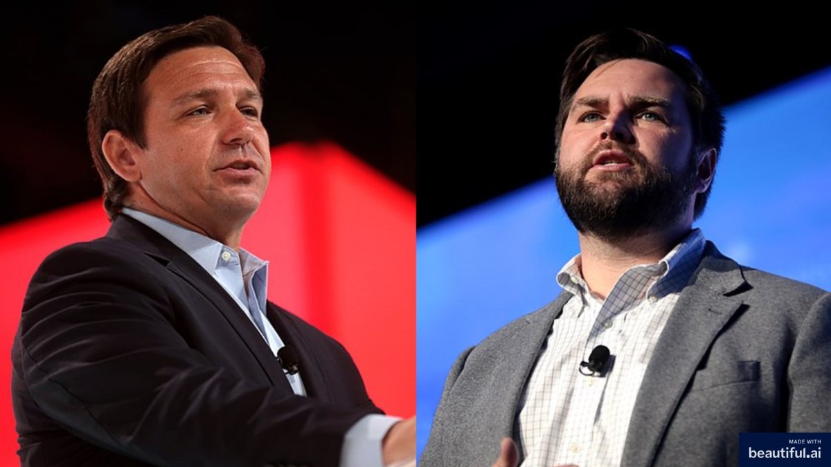 Ron DeSantis-JD Vance/Wikimedia Commons