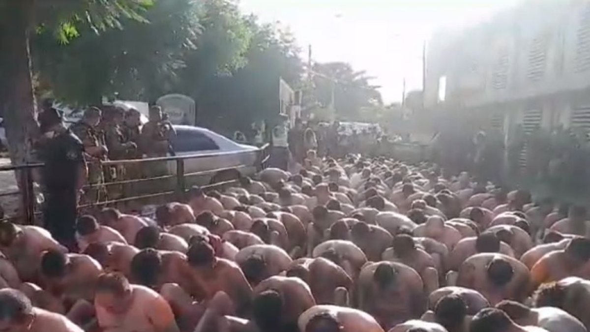 Intervención en la cárcel paraguaya Tacumbú. (Captura de pantalla Ministerio de Interior)