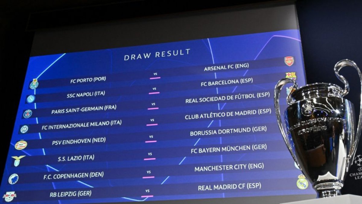 Octavos de final de la Champions League 2023-2024 (Photo by Fabrice COFFRINI / AFP)