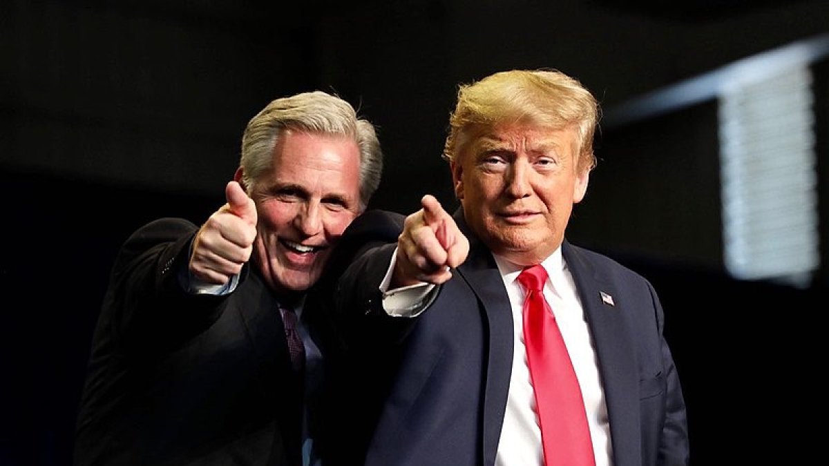 Kevin McCarthy- Donald Trump/Wikimedia Commons