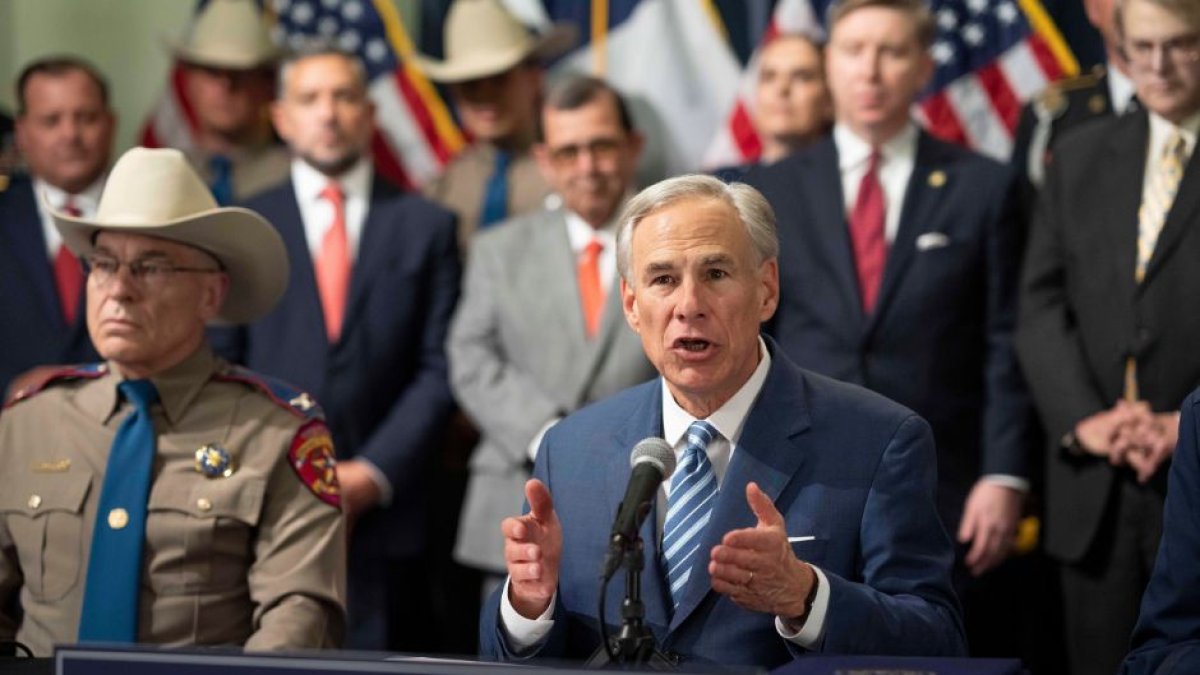 El gobernador de Texas, Greg Abbott. (Cordon Press)