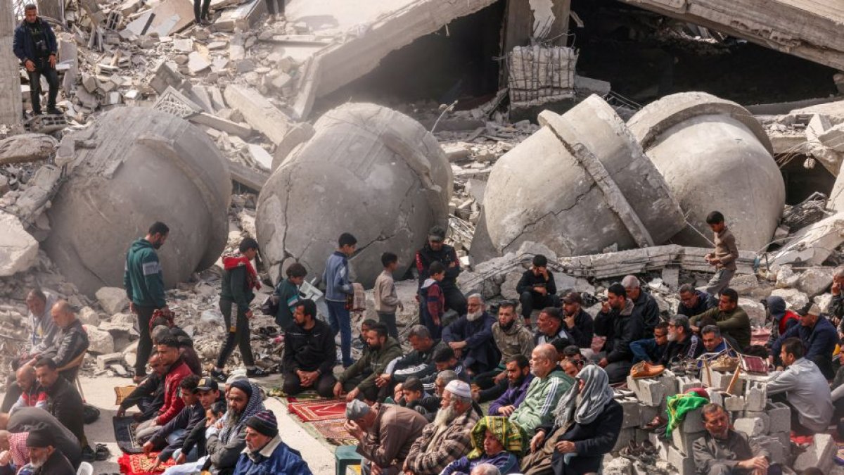 El anuncio de Estados Unidos llega en un momento de crisis de hambruna en Gaza.(AFP)