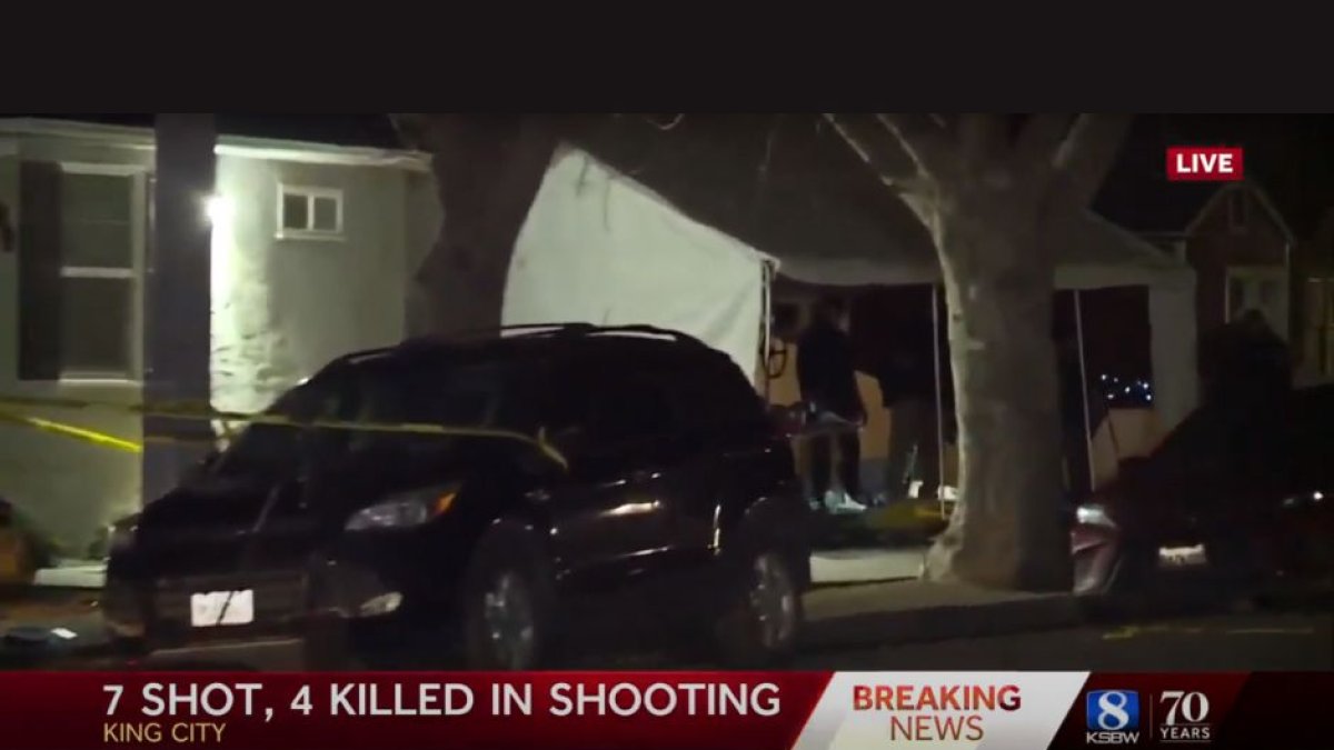 Tiroteo en California | Captura de pantalla KSBW Action News 8