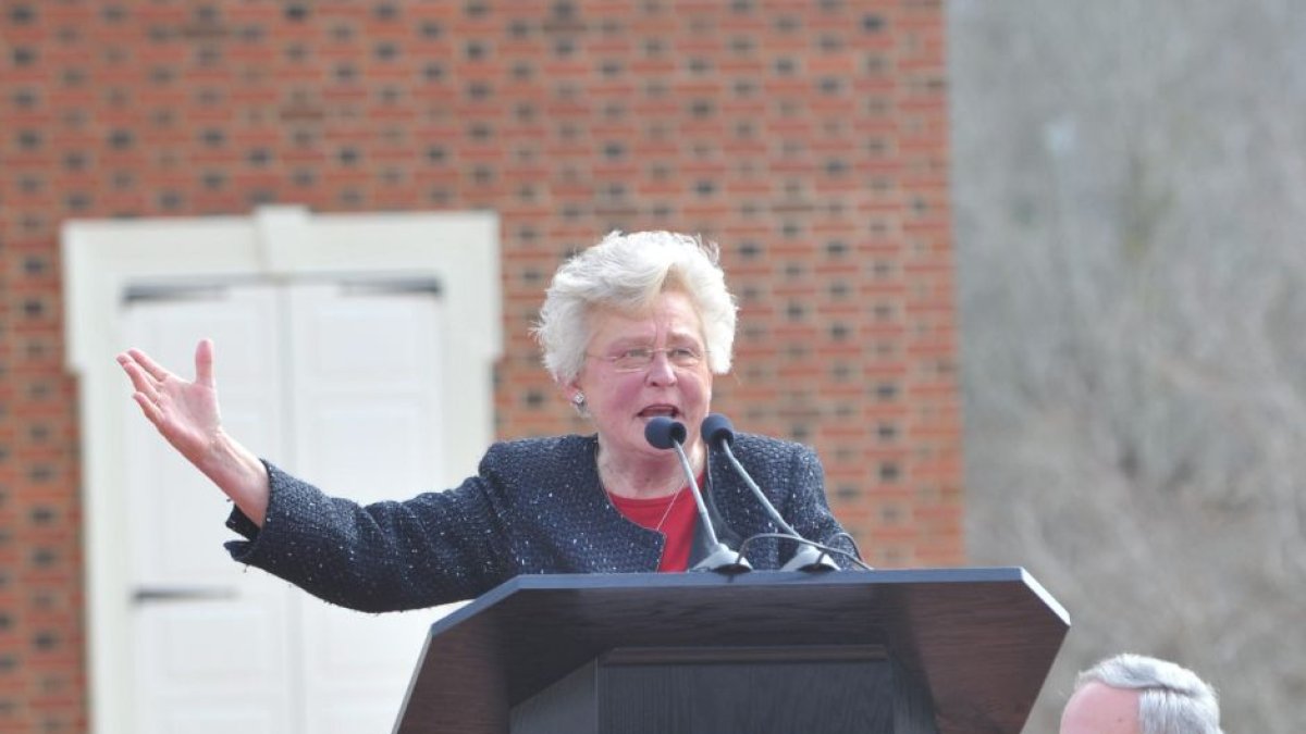 La gobernadora de Alabama, Kay Ivey, en una foto de archivo. (Cordon Press)