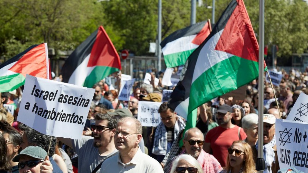 Manifestación pro-Palestina en Madrid (Cordon Press)
