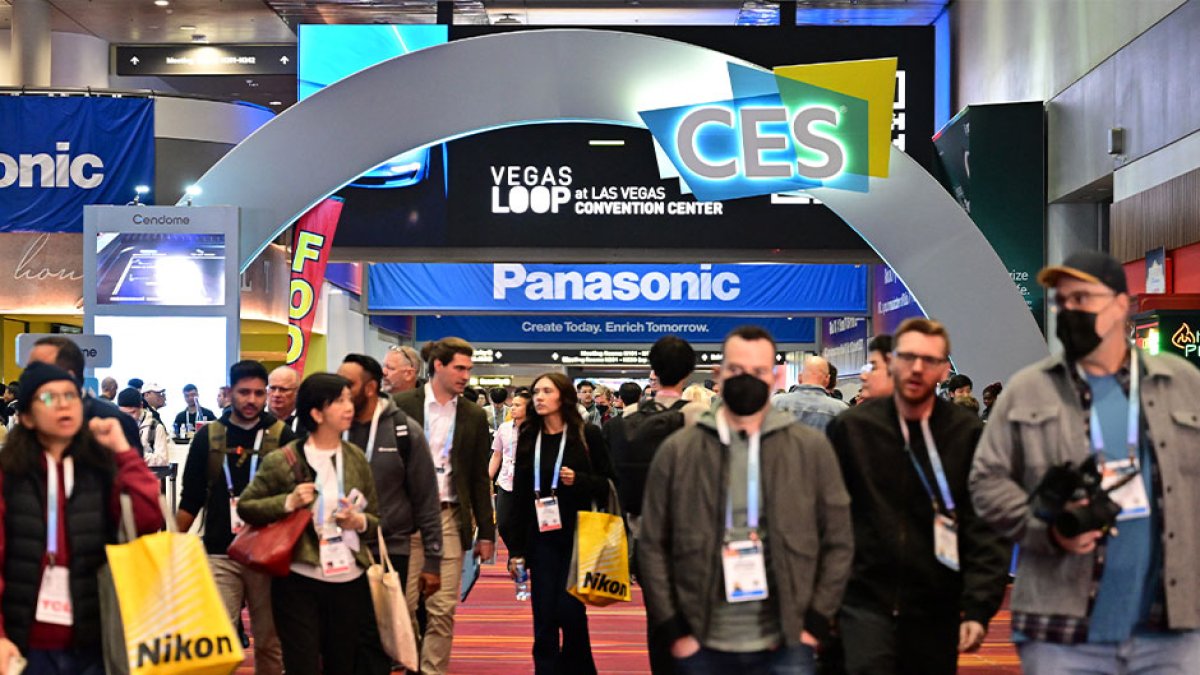 CES 2024 (Frederic J. BROWN / AFP)