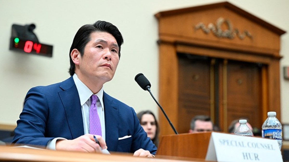 Special Counsel Robert Hur (AFP)