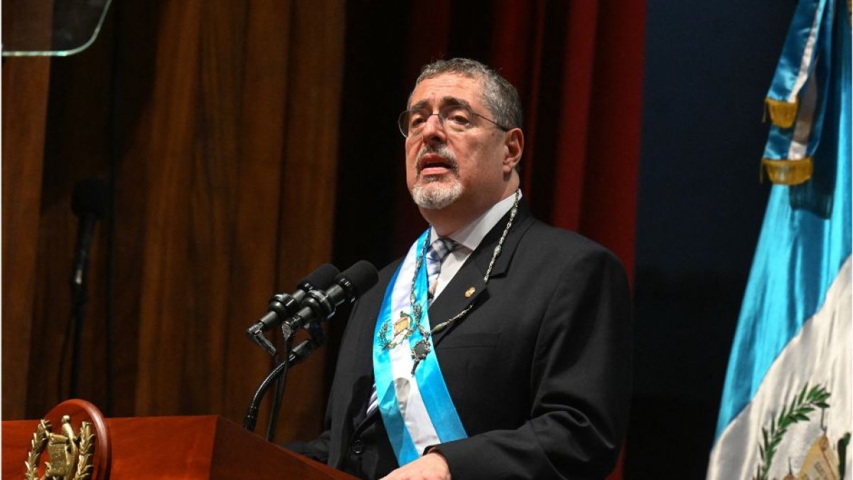 Bernardo Arévalo  (Photo by JOHAN ORDONEZ / AFP)