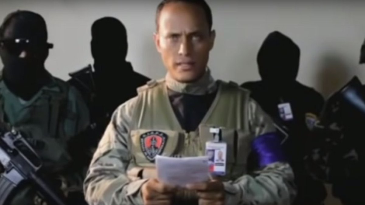 Óscar Pérez, el oficial que se rebeló contra Maduro | Captura de pantalla YouTube Univisón
