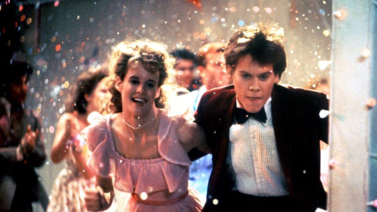Lori Singer y Kevin Bacon en 'Footloose' (Cordon Press)