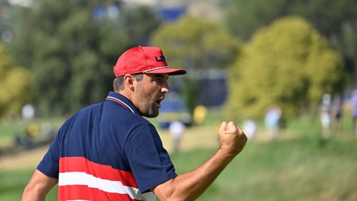 Scottie Scheffler. (AFP)