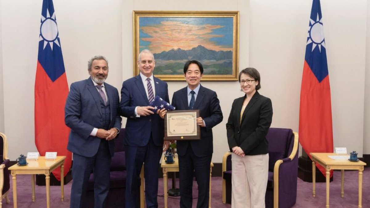 (AFP PHOTO / TAIWAN PRESIDENTIAL OFFICE)