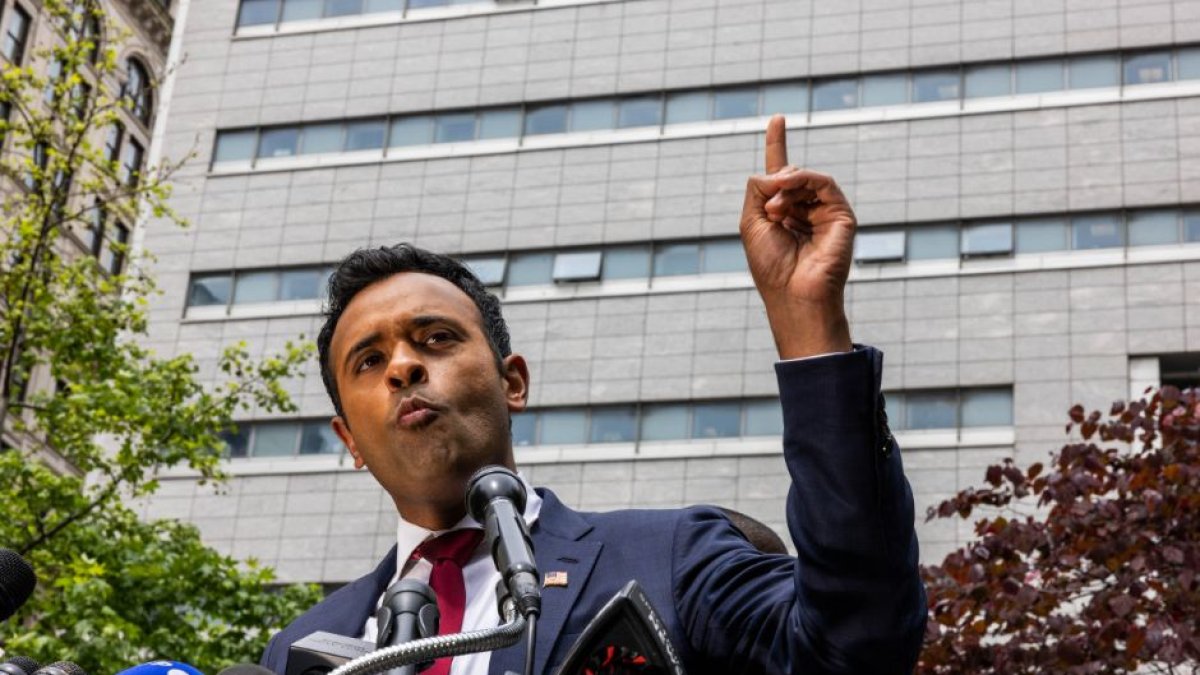 Vivek Ramaswamy. (AFP)