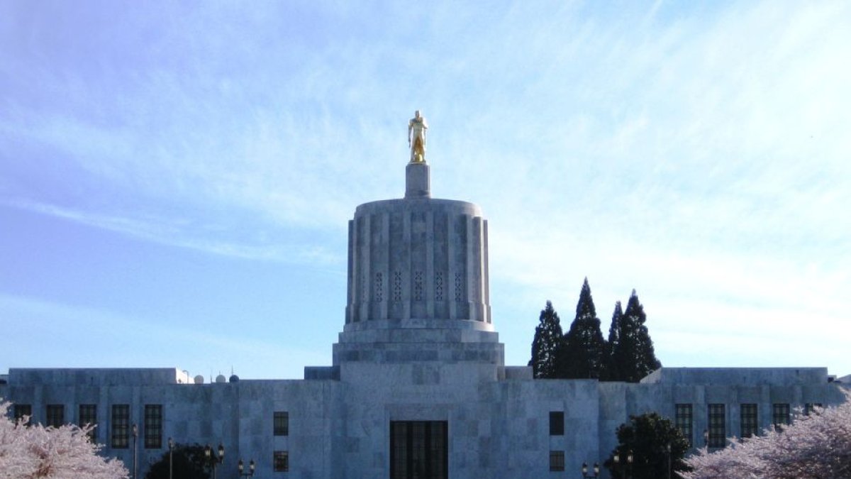 Capitolio del Estado de Oregón. (Wikimedia Commons)