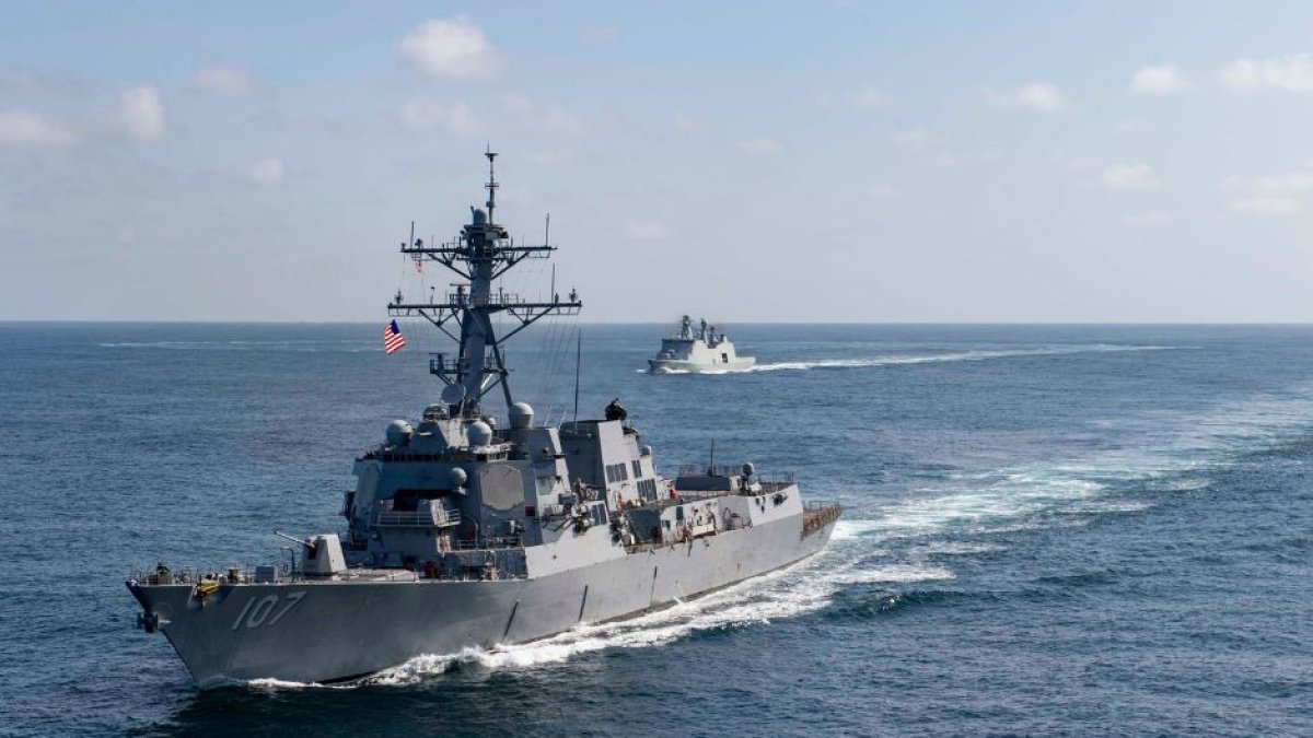 EL USS Gravely, en una foto de archivo. (