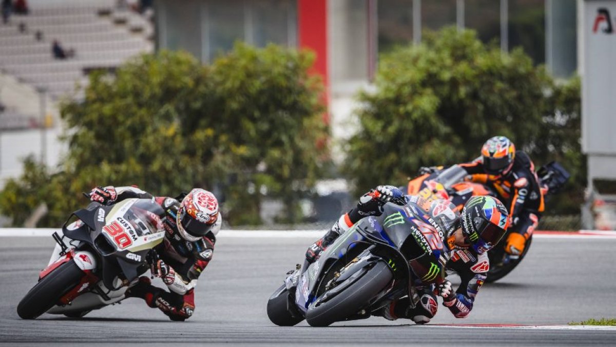 Carrera de motociclismo en una foto de archivo. (Cordon Press)