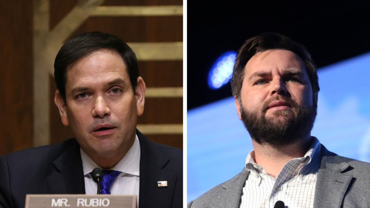 Republican Senators Marco Rubio (left) and J.D. Vance (right). (Cordon Press / Wikimedia Commons)