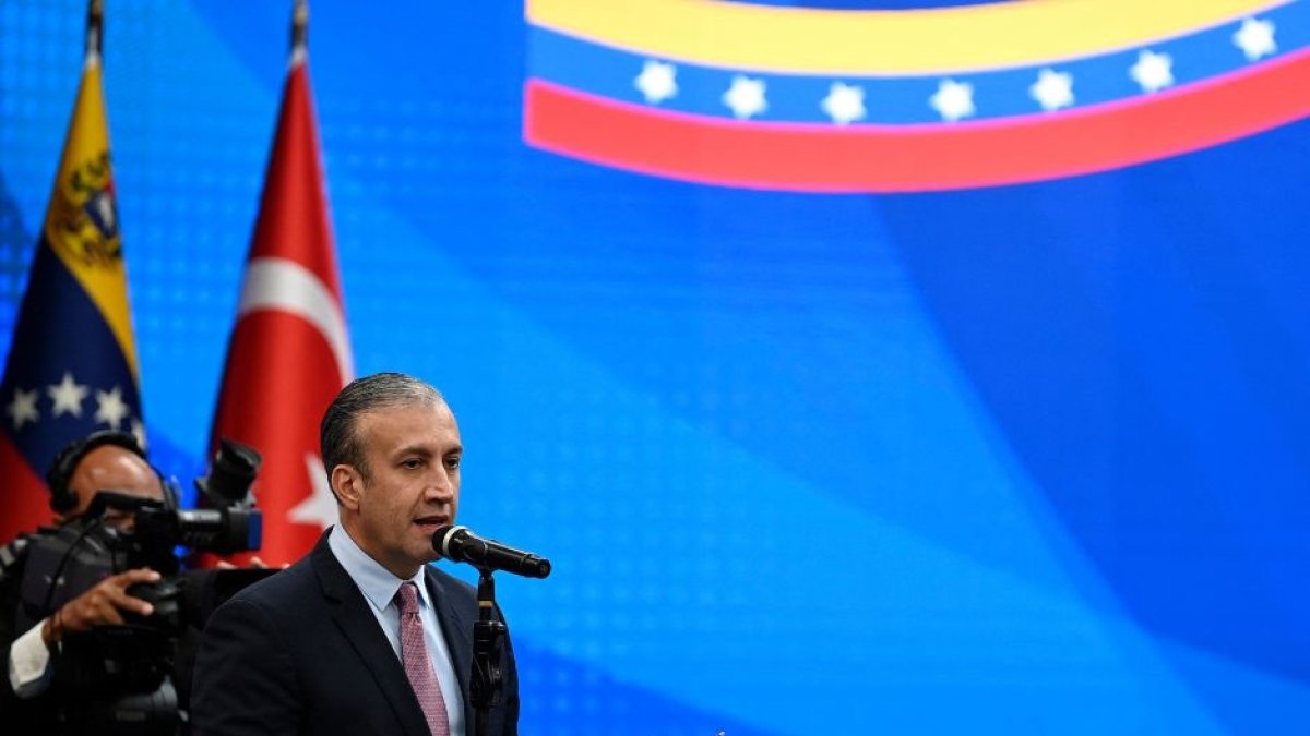 En imagen, el exvicepresidente y exministro Tareck El Aissami (AFP)