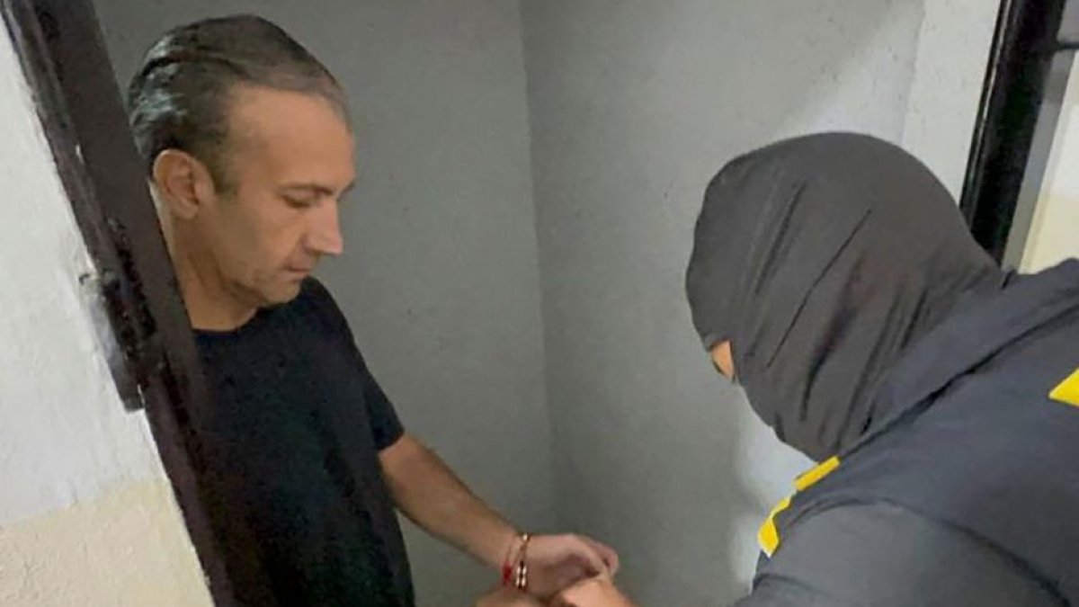 Tarek El Aissami detenido por las autoridades venezolanas. (AFP - Oficina del fiscal general en Venezuela)