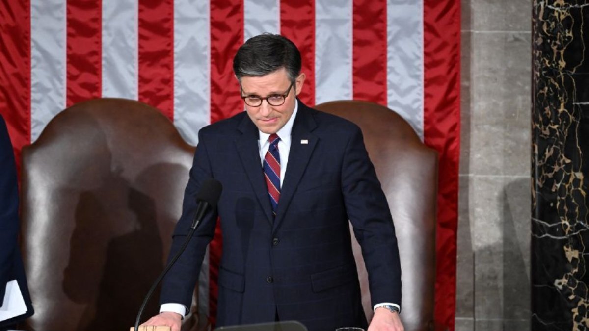Mike Johnson (Saul Loeb / AFP)