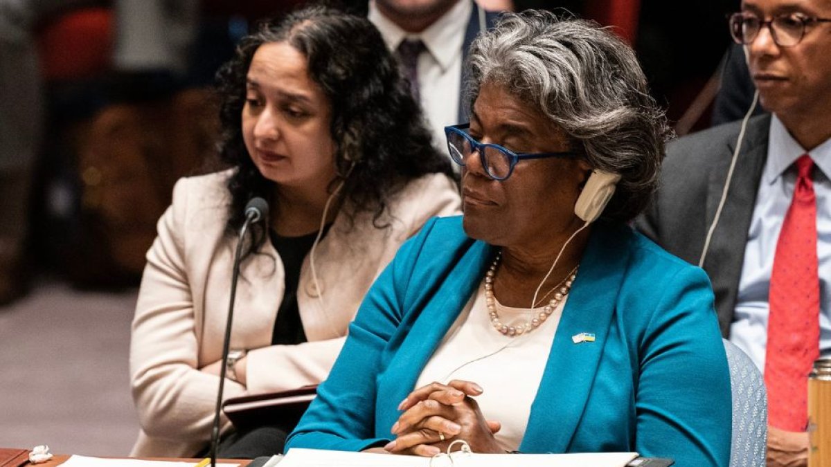 La embajadora de EEUU ante las Naciones Unidas, Linda Thomas-Greenfield (Cordon Press).