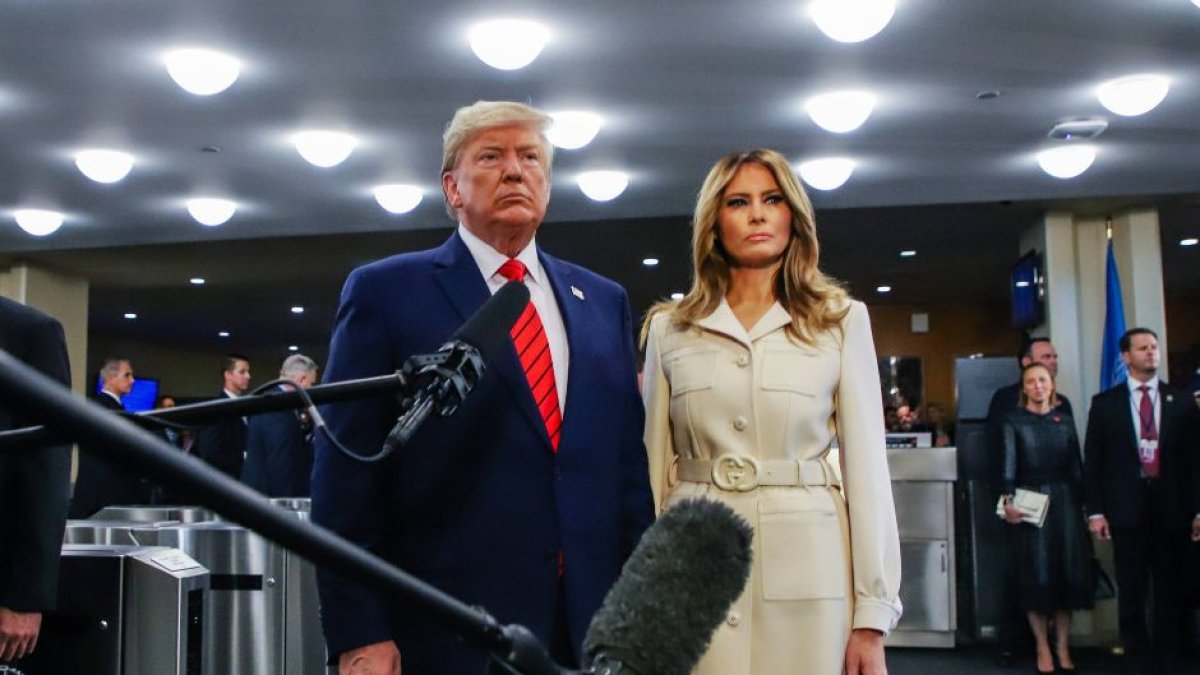 Melania y Donald Trump