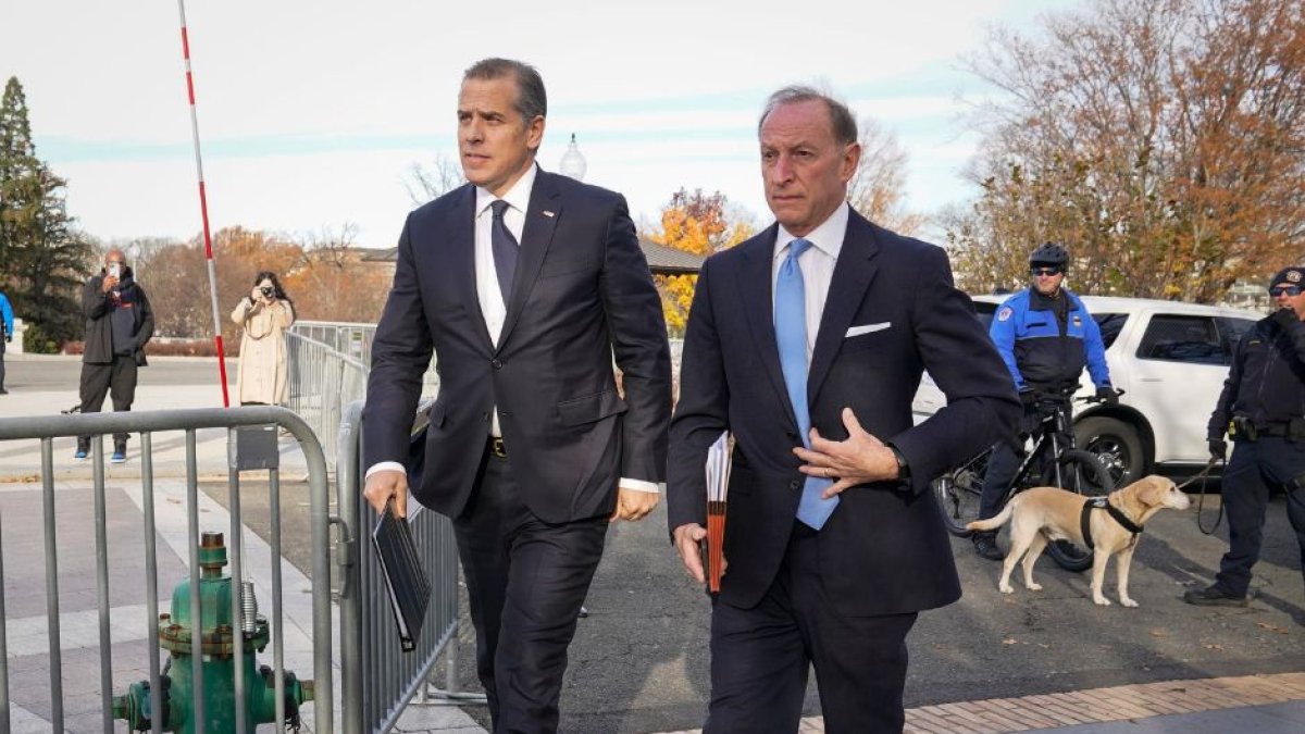 El abogado de Hunter Biden acusa al DOJ de confundir cocaína con “aserrín de madera” en un expediente judicial